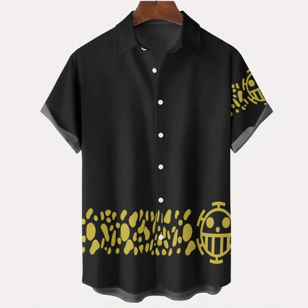 Trafalgar Law Coat Cosplay Hawaii Shirt - Tropi Hawaiian