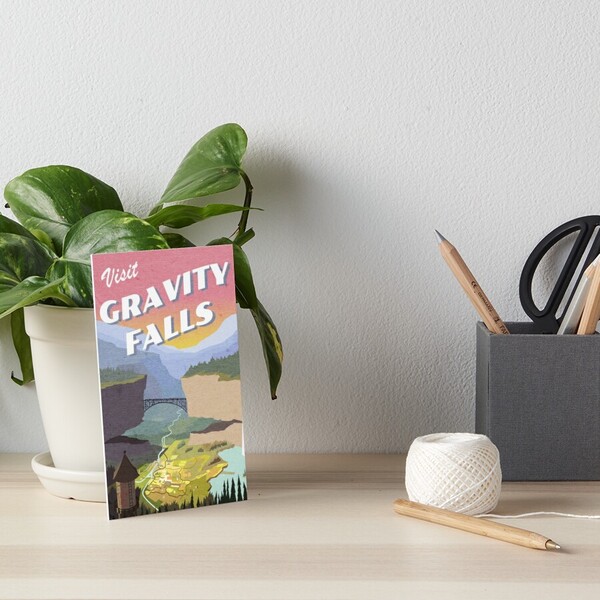 Carte postale de Gravity Falls 