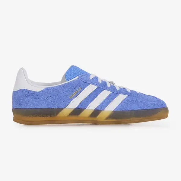 ADIDAS ORIGINALS GAZELLE INDOOR BLEU - SNEAKERS FEMME | Courir.com