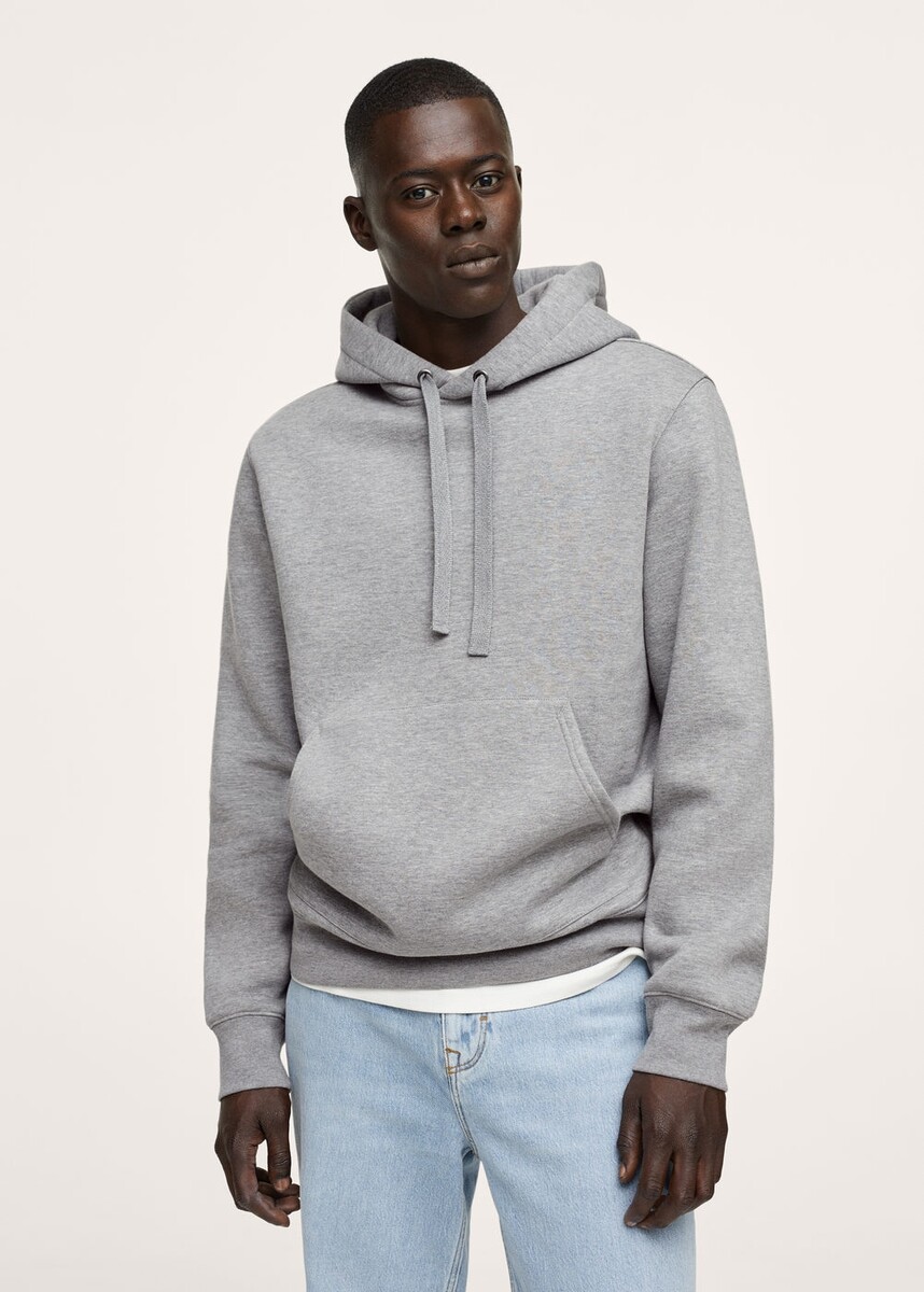 Sweater à capuche coton -  Homme | Mango Man France
