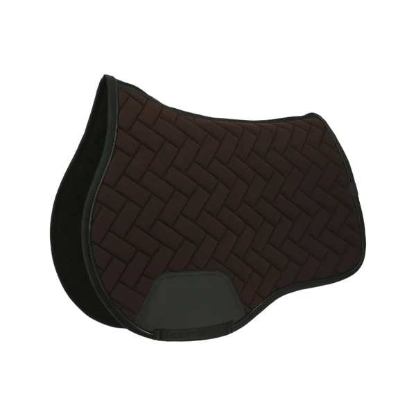Equithème - Tapis de selle Impulsion marron