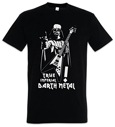 Urban Backwoods True Imperial Darth Metal Hommes T-Shirt Noir Taille XL