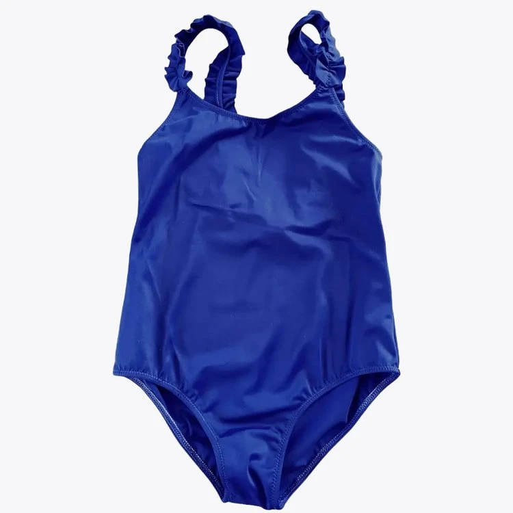 Maillot de Bain 1 Pièce Fille  - Bleu Marine