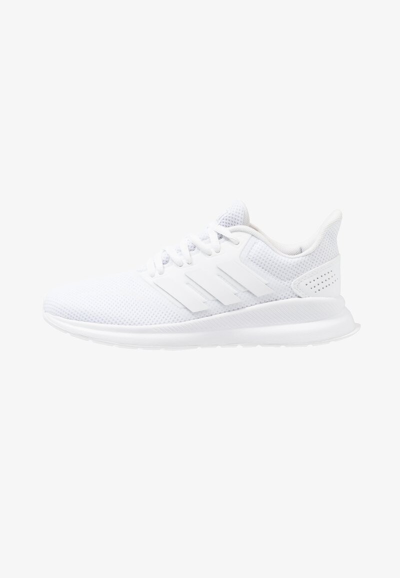 adidas Performance RUNFALCON - Chaussures de running neutres - footwear white/core black/blanc - ZALANDO.FR