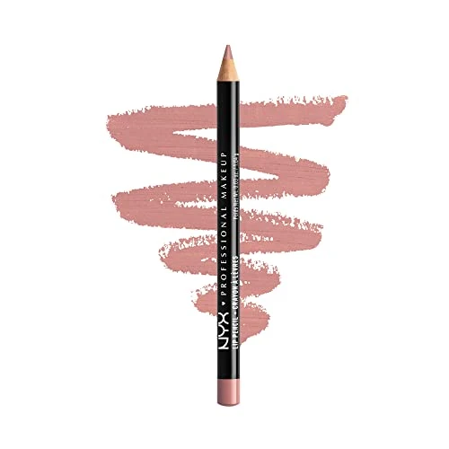 NYX Professional Makeup - Slim Lip Pencil - Crayon à lèvres - Fins et affûtés - Formule crémeuse - Longue tenue - Pale Pink