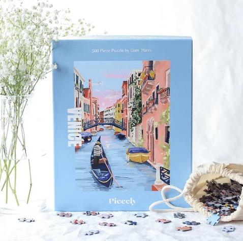 Puzzle Venice 500 pièces - Piecely - Trevell