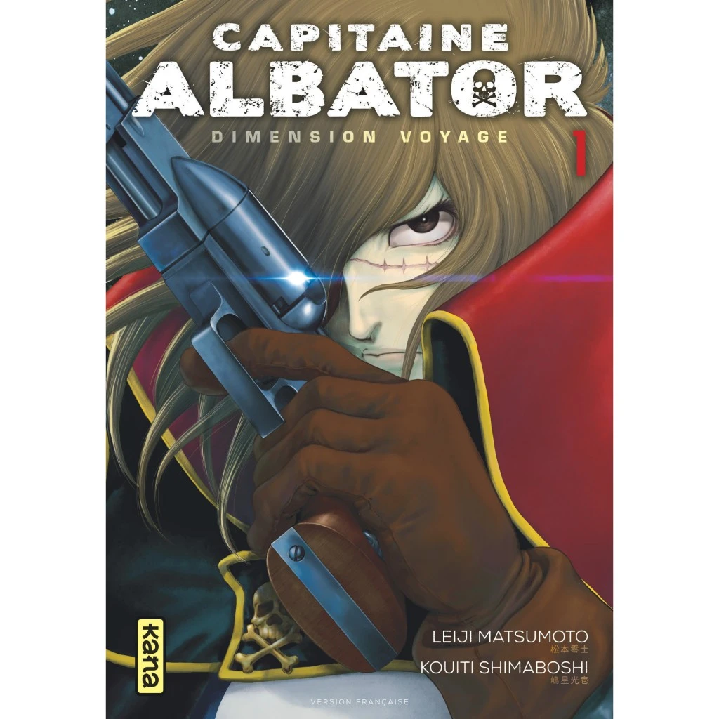 Capitaine Albator Dimension Voyage – Tome 1: Livres Manga par  Kouiti Shimaboshi,  Leiji Matsumoto,  Katsunori Anzai,  Yasuhiro Tanaka,  Frédéric Malet chez Kana