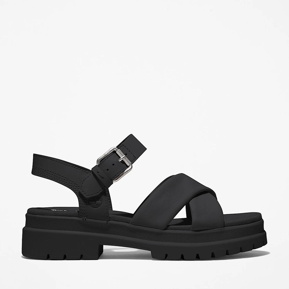 Sandale London Vibe à bride arrière pour femme en noir