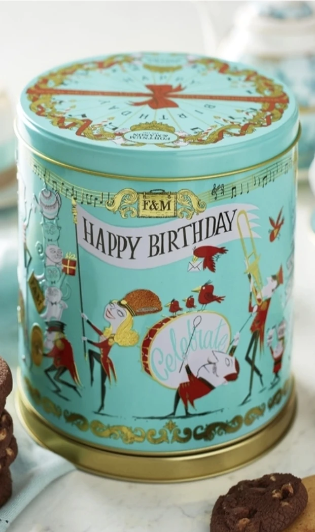 Musical Birthday tin 