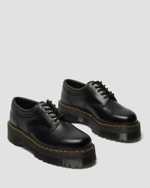 DR MARTENS Chaussures plateformes Quad 8053 en cuir