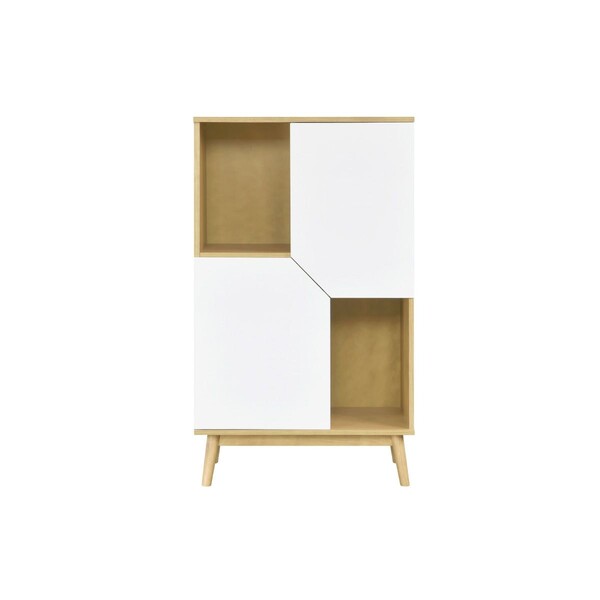 Buffet haut scandinave bois clair et 2 portes TALIA 