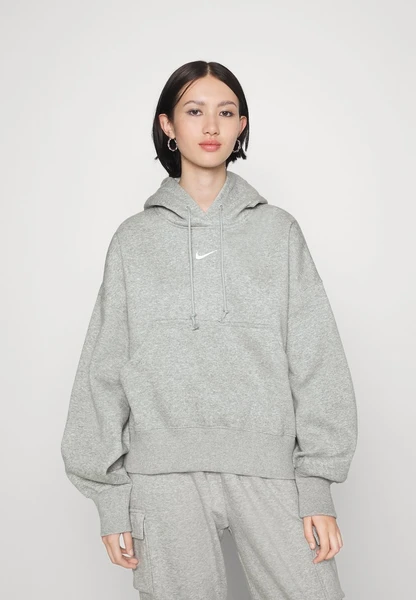Nike Sportswear HOODIE - Sweat à capuche - grey heather/gris - ZALANDO.FR