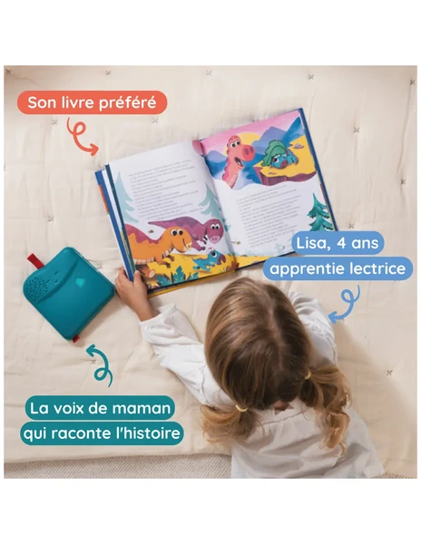 Son lecteur de livres Bookinou dès 2 ans