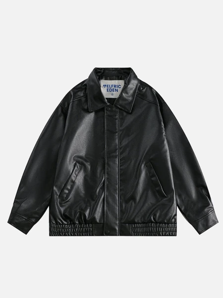Aelfric Eden Essential Faux Leather Jacket