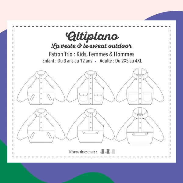 Altiplano le sweat et la veste outdoor | Adulte & Enfant