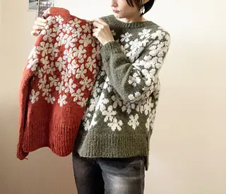 Alyssum sweater pattern by Tomomi Yoshimoto