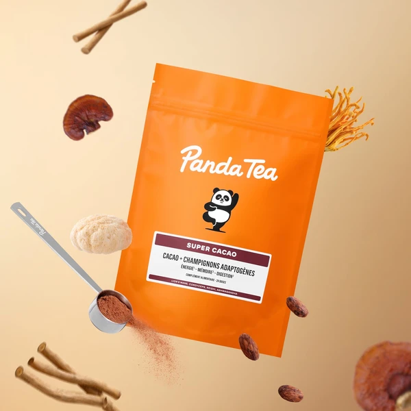 Super Coffee - Café aux champignons adaptogènes - Panda Tea