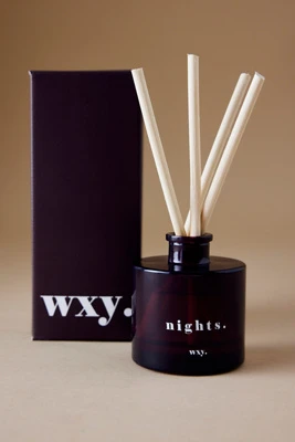 wxy. Nights Diffuseur de roseau classique Bourbon Sucre & Feuille de Tabac