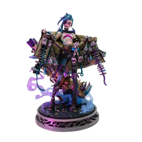 Statue Jinx d'Arcane à l'échelle 1/7 | Boutique Riot Games