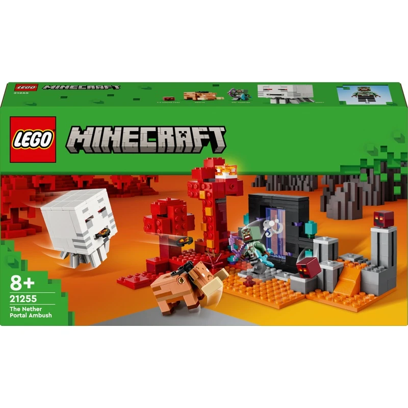 LEGO Minecraft 21255 L'Embuscade au Portail du Nether