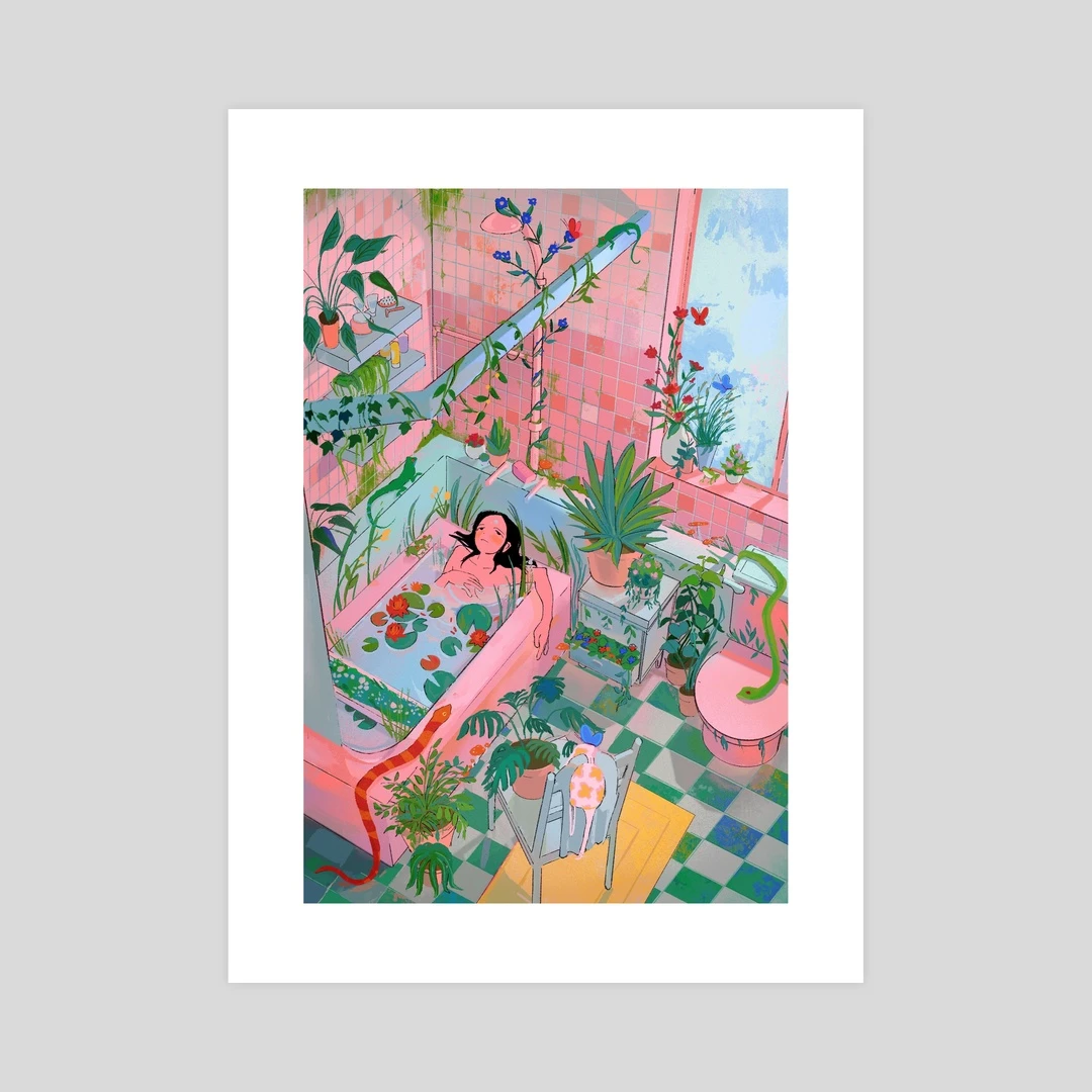 Bathroom by Bigskycastle