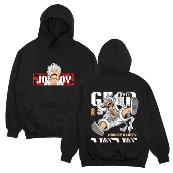 Monkey D. Luffy Gear Fifth Hoodie – Joy Boy One Piece Anime Pullover - One Piece Universe - The Best Store for One Piece Merchandise