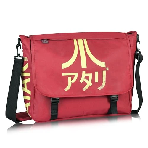 Sac messanger - Atari logo japonais - rouge