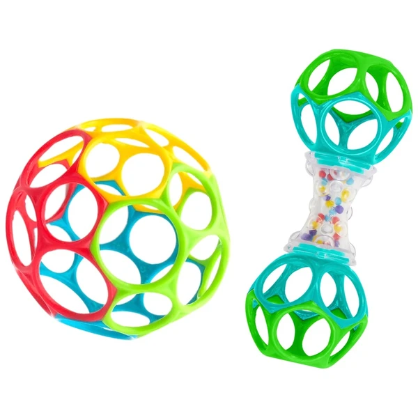 Bright Starts - Coffret Cadeau Balle et Hochet Oball | Smyths Toys France