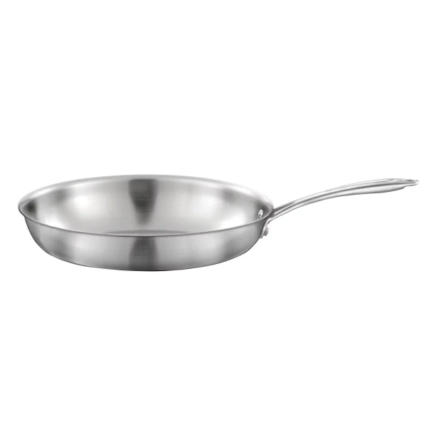 Gourmet - Poêle 32 cm inox triply