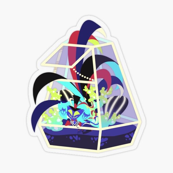 Helluva Boss - Terrarium Asmodée | Sticker