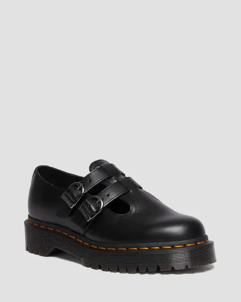 DR MARTENS Babies plateformes Bex 8065 II en cuir Smooth