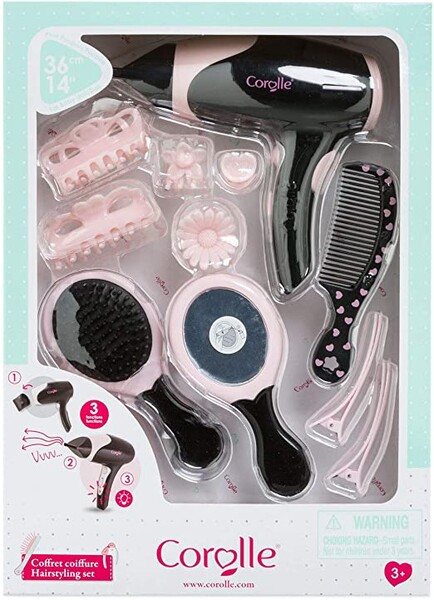 Corolle- Coffret Accessoires de Coiffure pour Poupon, 310020, Multicolore: Amazon.fr: Jeux et Jouets