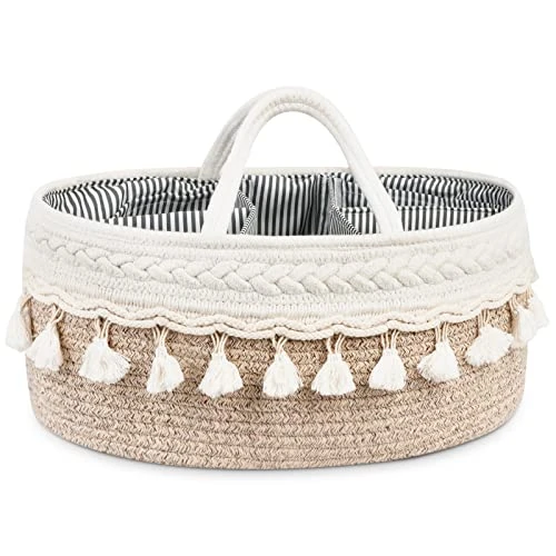 Panier de rangement avec compartiments