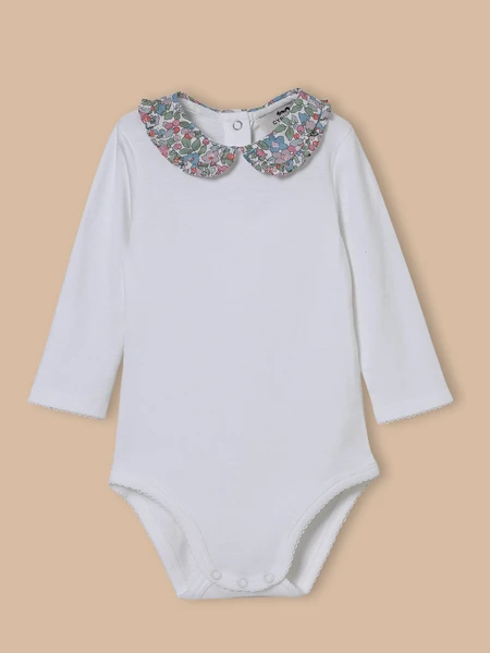 Body col en tissu Liberty - Coton biologique