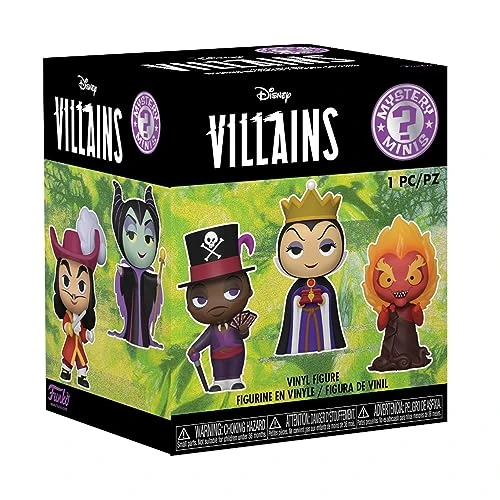 Funko Mystery Mini - Disney Villains - 1 of 12 to Collect - Styles Vary - Les Méchants de Disney - Mini-Figurine en Vinyle à Collectionner - Idée de Cadeau - Produits Officiels - Movies Fans