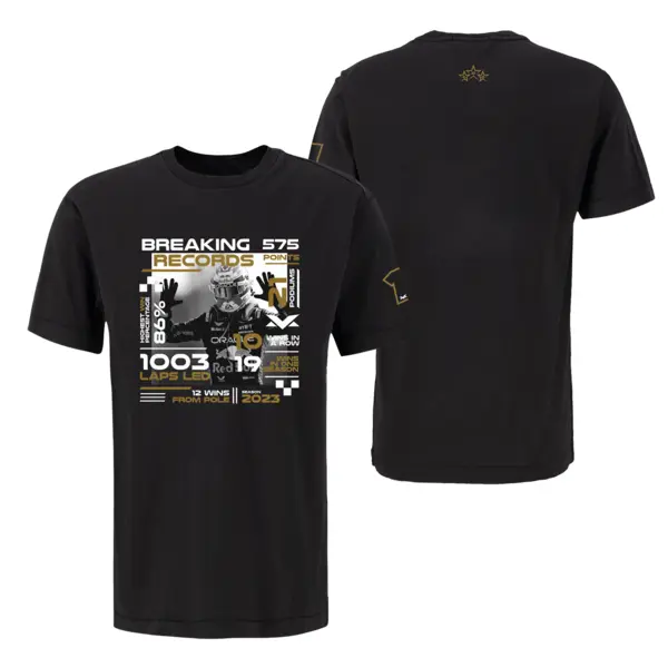 Record breaking T-shirt - Max Verstappen