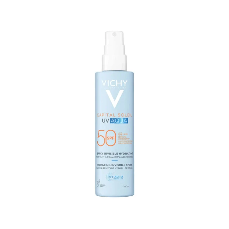 Vichy Capital Soleil UV Aqua Spray Invisible Hydratant SPF50 200ml