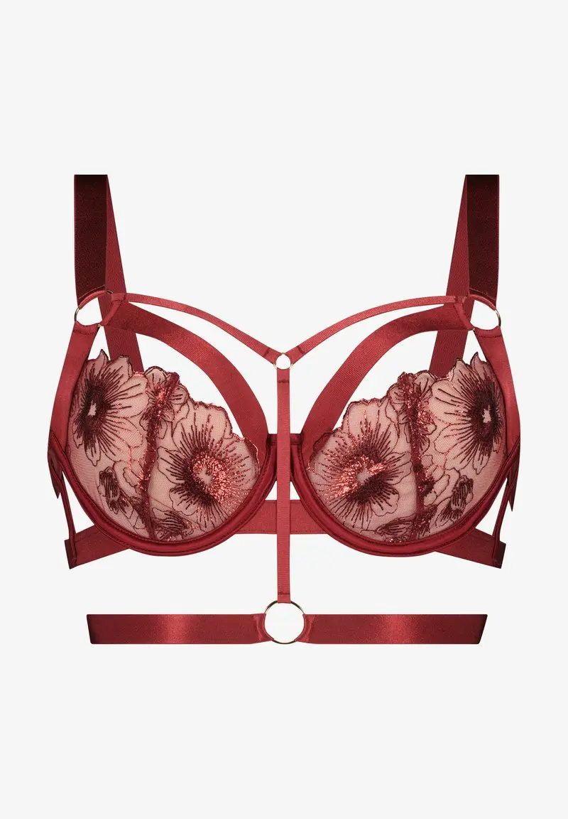 Hunkemöller OXANA UF - Soutien-gorge à armatures - red/rouge - ZALANDO.FR