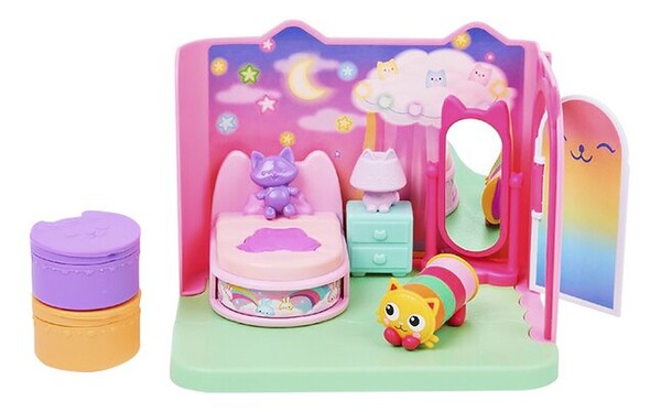 Gabby et la maison magique chambre Pillow Cat's Sweet Dreams Bedroom