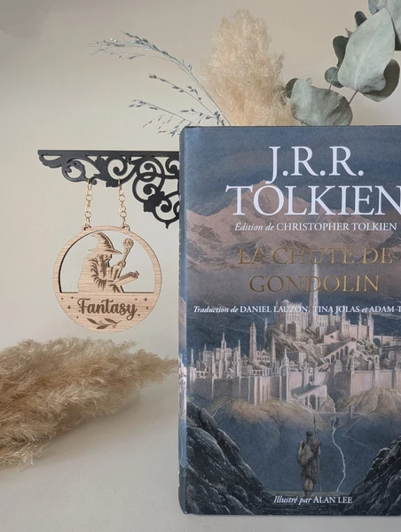 Enseigne de bibliothèque Fantasy