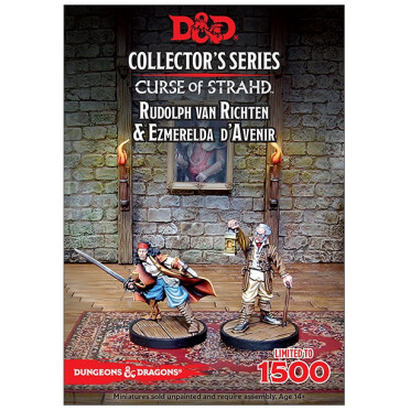 Acheter D&D - Curse of Strahd - Ezmeralda d'Avenir & Rudolph Van Richten - Gale Force Nine - Jeux de rôle