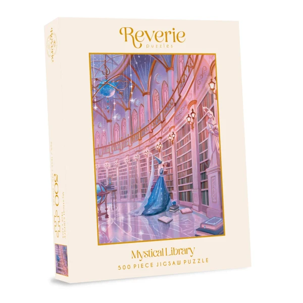 Puzzle Mystical Library - Reverie Puzzles - 500 pièces - Mon Joli Puzzle