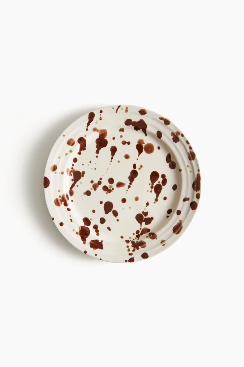 Assiette en grès cérame