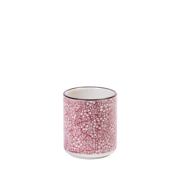 NARUMI BORDO Tasse à thé rouge foncé H 6,8 cm; Ø 6 cm