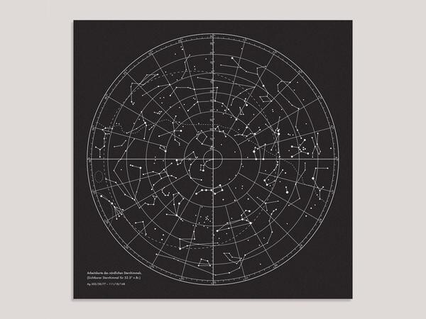 Letterpress Star Charts