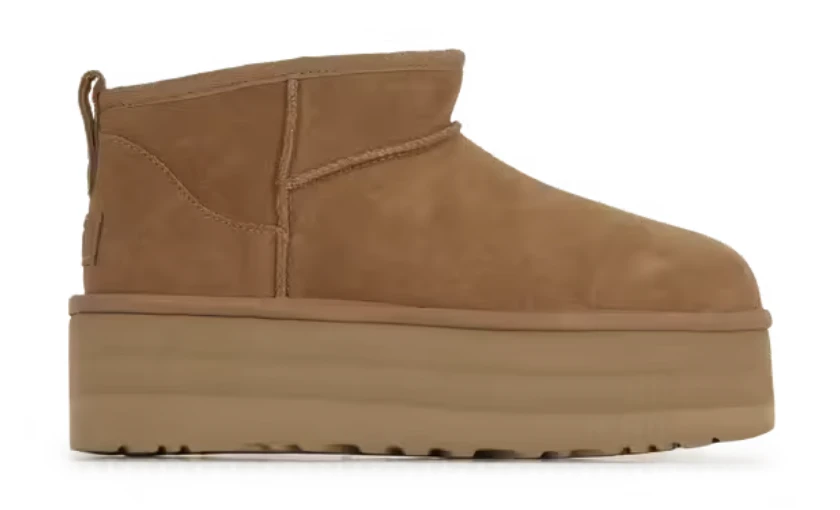 UGG CLASSIC ULTRA MINI PLATFORM MIEL - SNEAKERS FEMME - À ENFILER/SLIP ON | Courir.com