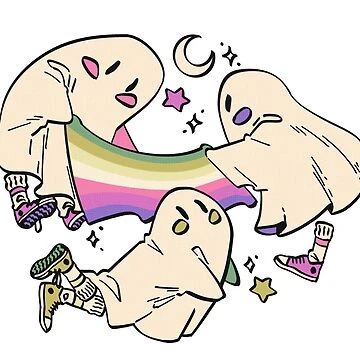 GenreFae Fantôme | Sticker