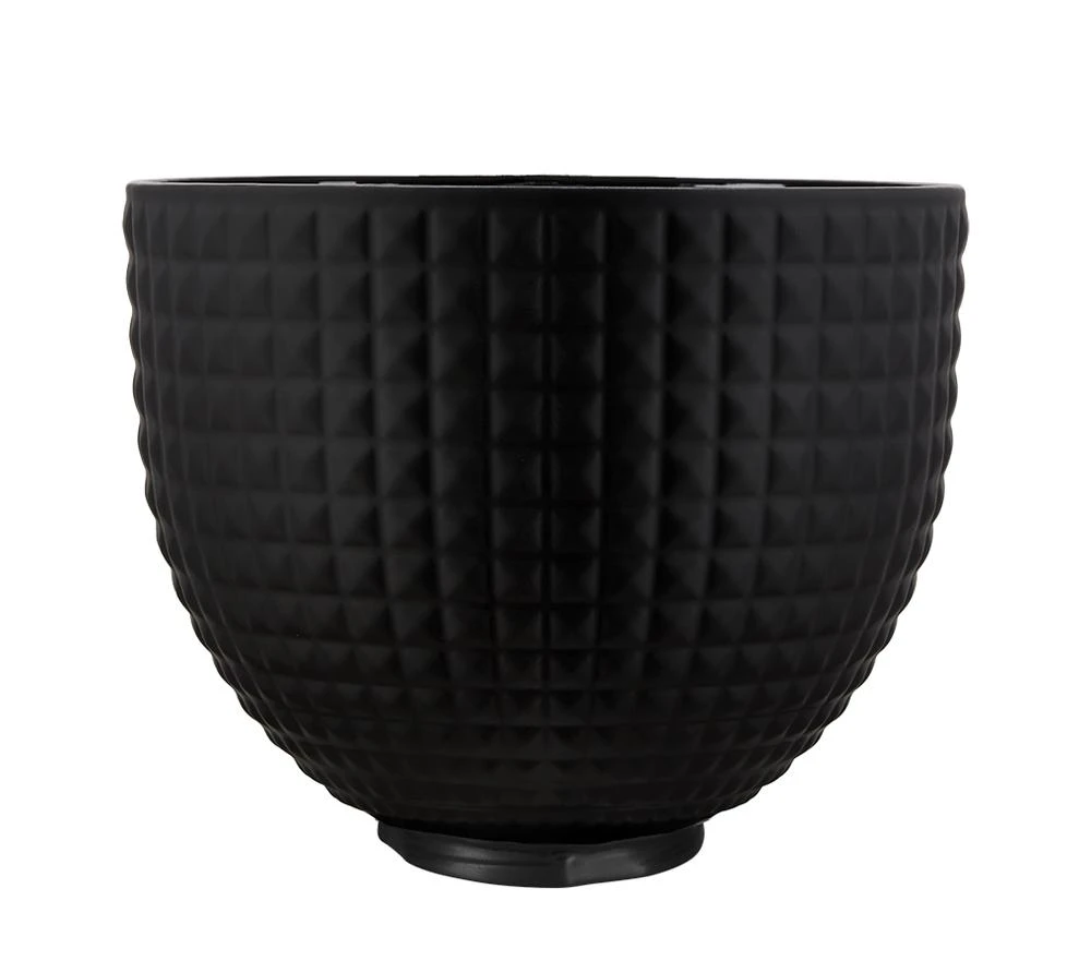 BOL MÉLANGEUR EN CÉRAMIQUE 4,7 L - NOIR CLOUTÉ