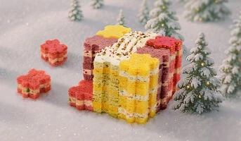 Pain surprise de Noël 2025 : Puzzle surprise apéritif