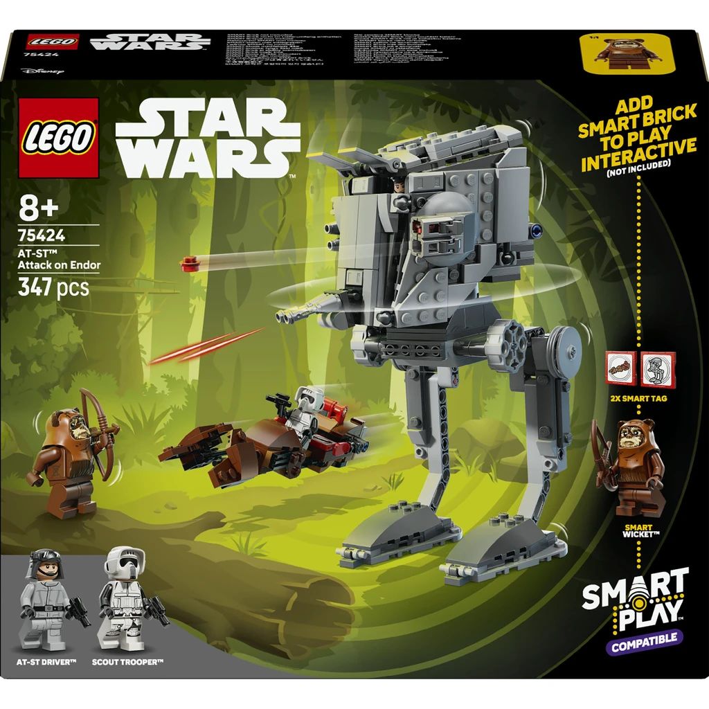 LEGO® Star Wars™ - SMART Play : l’Attaque du AT-ST sur Endor - 75424